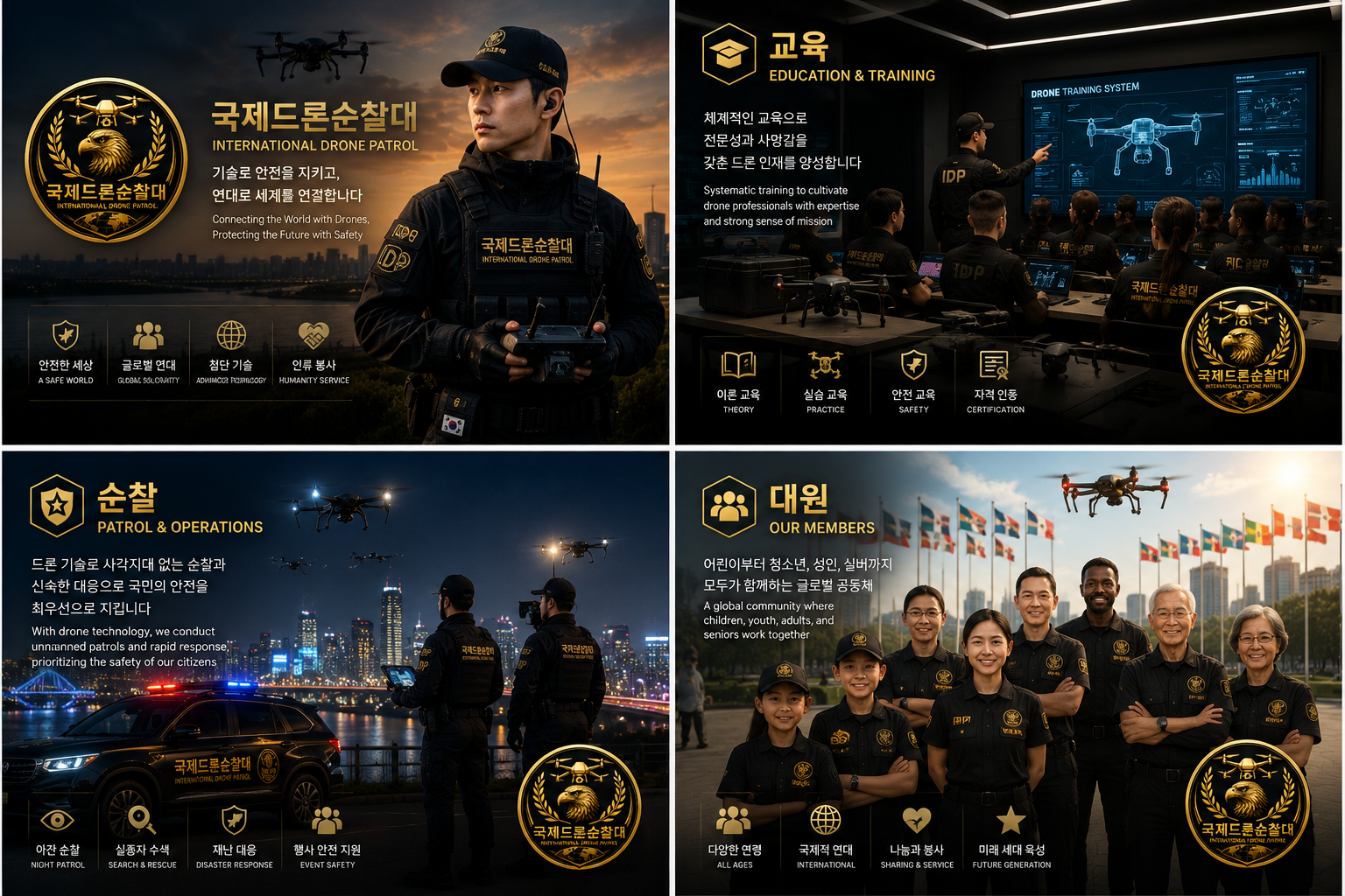 국제드론순찰대 소개